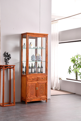 522匠心多宝阁本色大果紫檀（缅甸花梨木）