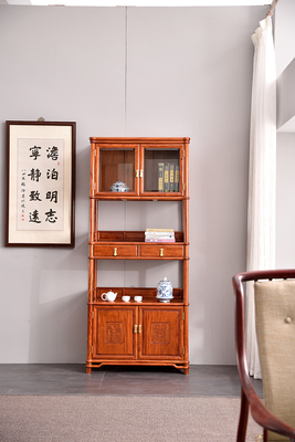 554圆包圆多用柜 印度紫檀（东南亚花梨木）